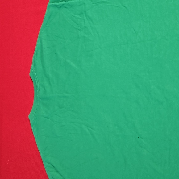 'Happy Alcoholiday' Shamrock clover March 17th graphic tee green 2XL EUC Novelty - Picture 3 of 5